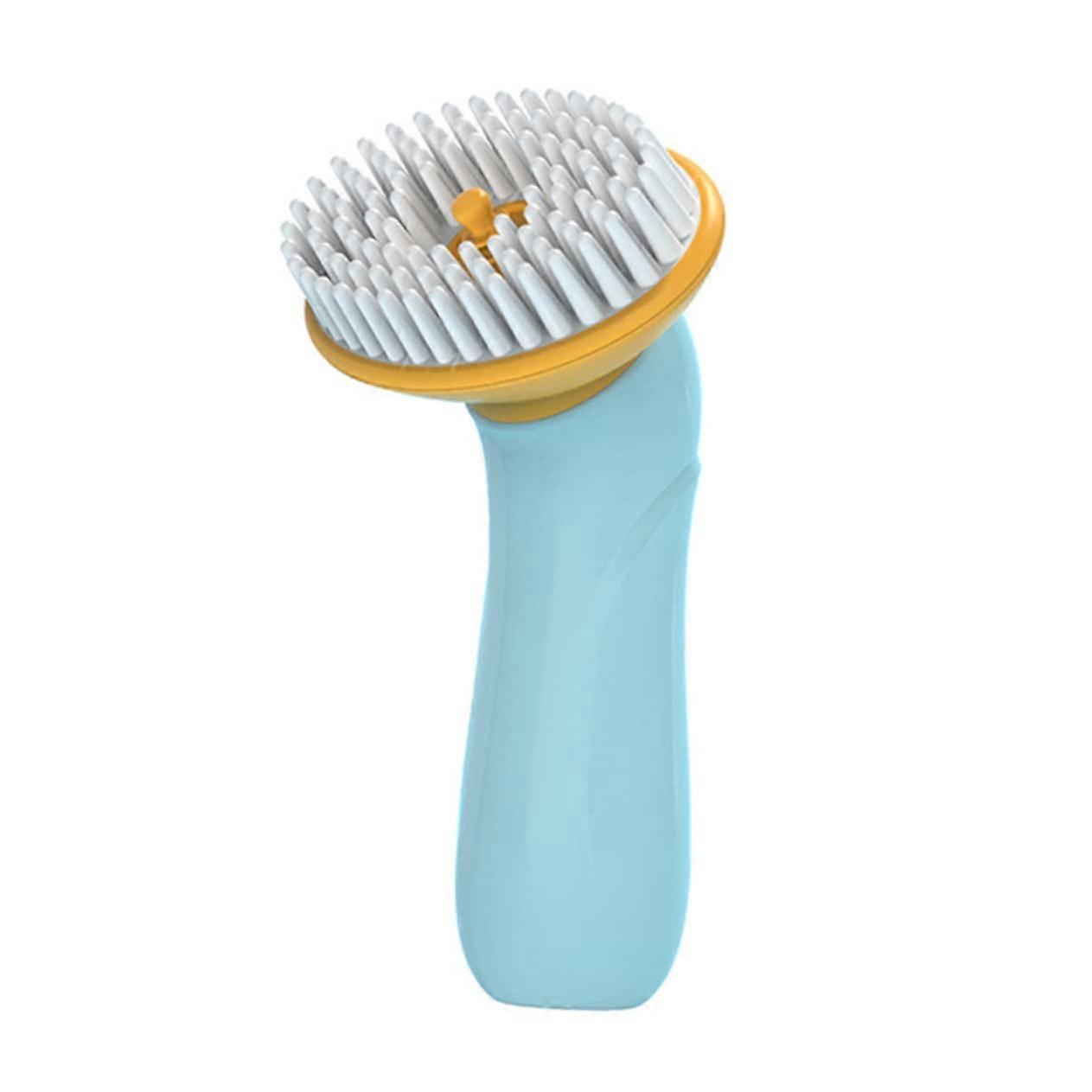 Pet Bath Brush For Cats, MultiFunctional Shower Brush, Durable Comfortable Material, Grooming And Massaging, Blue