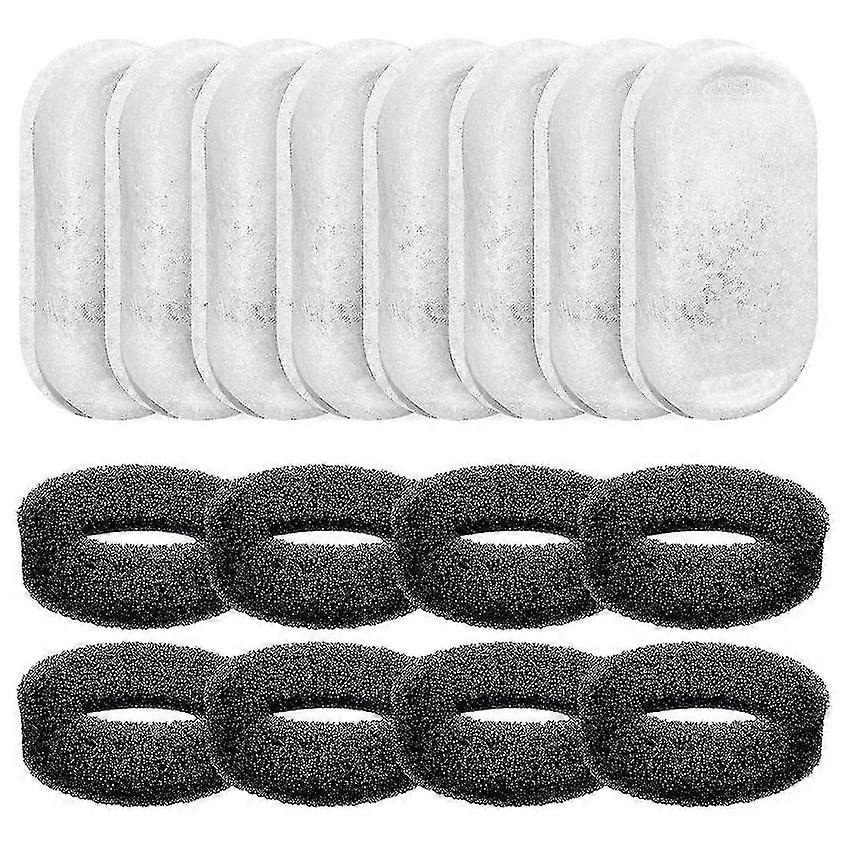 Cat Water Fountain Filters for 108oz 3.2L and 67oz 2L Adjustable Flow Pet Fountain