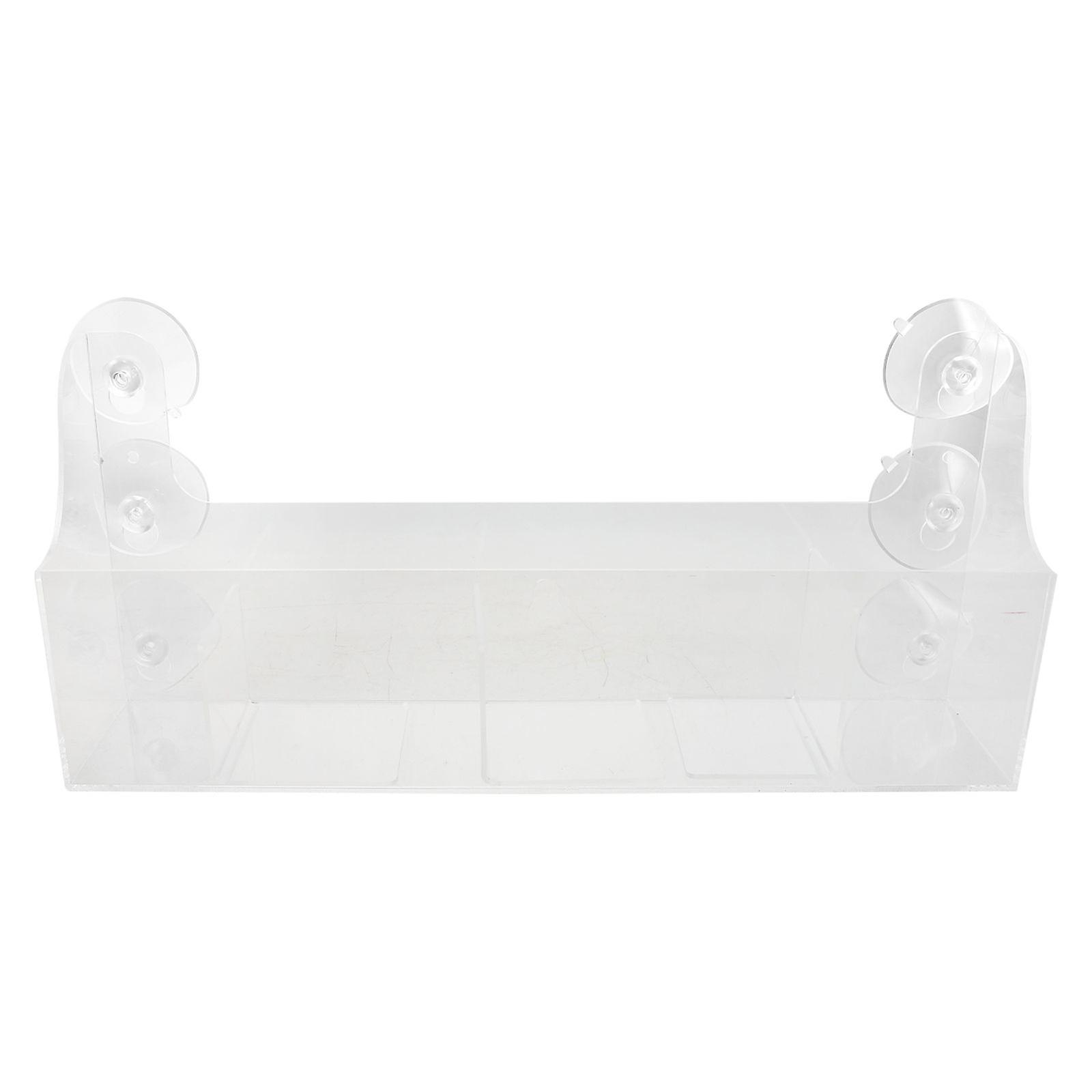 Drink Organizer For Fridge: Adjustable Suction Cup Chocolate Holder Fridge Divider Clear Refrigerator Storage Rack With Removable Partitions