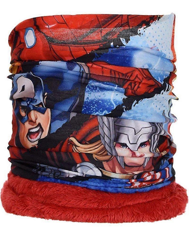 Chlapci HQ4296 Marvel Avengers Krk teplejší fleece límec- Snood jedna velikost
