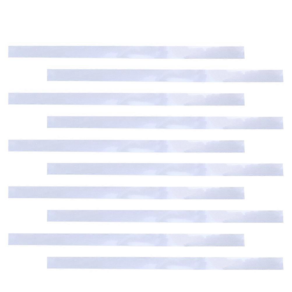 50Pcs Reflective Strip for Speedmeter Use Silver Paper High-Performance Stickers