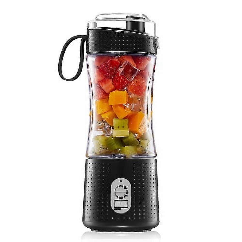 Portable Electric Blender Single Serve Fruit Juicer Mixer Cup with 4000mAh USB Rechargeable Battery for Shakes and Smoothies