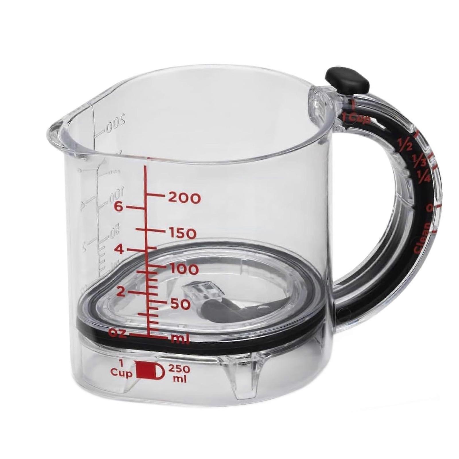 Adjustable 4-in-1 Measuring Cup Set For Quick And Easy Cooking Preparation 4-in-1 Adjustable Measuring Cup
