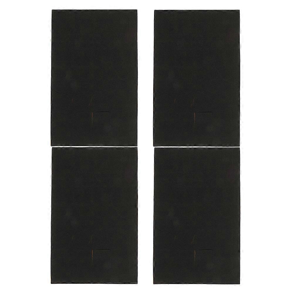 Light Blocking Stickers for LED Lights Adjustable Light Control 8Pcs Black