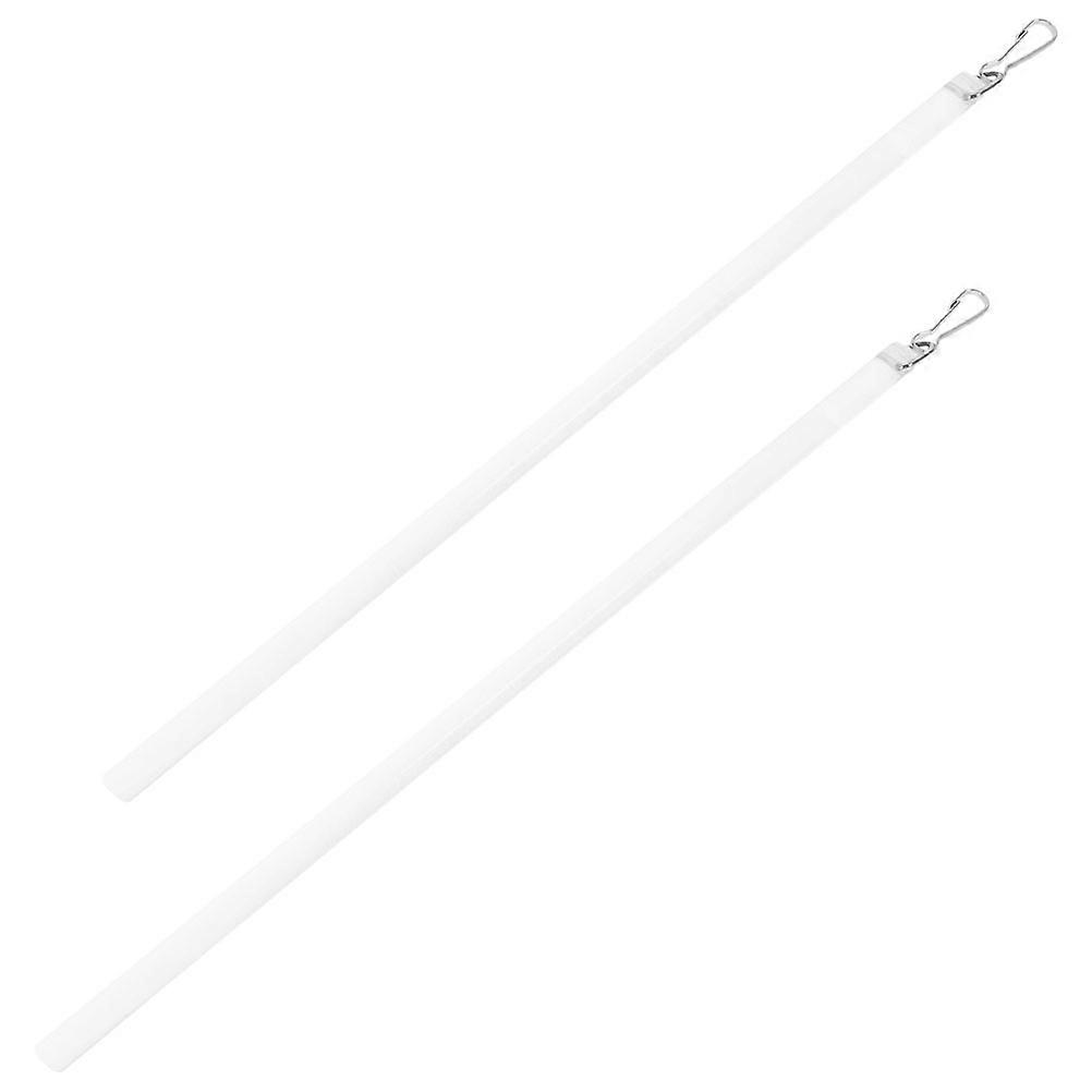 Blind Opening Acrylic Curtain Wand For Window Management 18.08X0.39X0.39In Easy Pulling 6Pcs