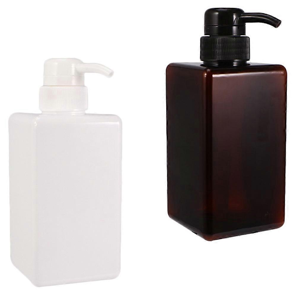 Liquid Soap Dispenser 4Pcs Quartet Bottles for Liquid Storage Use