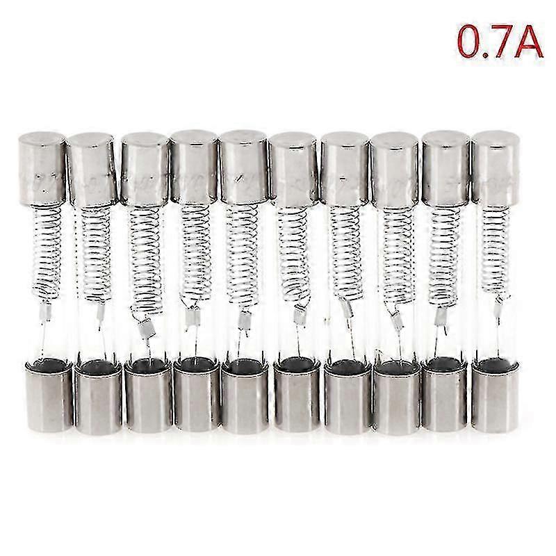 10pcs 5kv Microwave Oven Fuse High Voltage Fuse 0.65a 0.7a 0.75a 0.8a 0.9a Hfmqv 2025