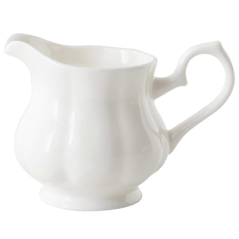 Ceramic Milk Pot Milk Jug for Kitchenware 3Pcs White Pack