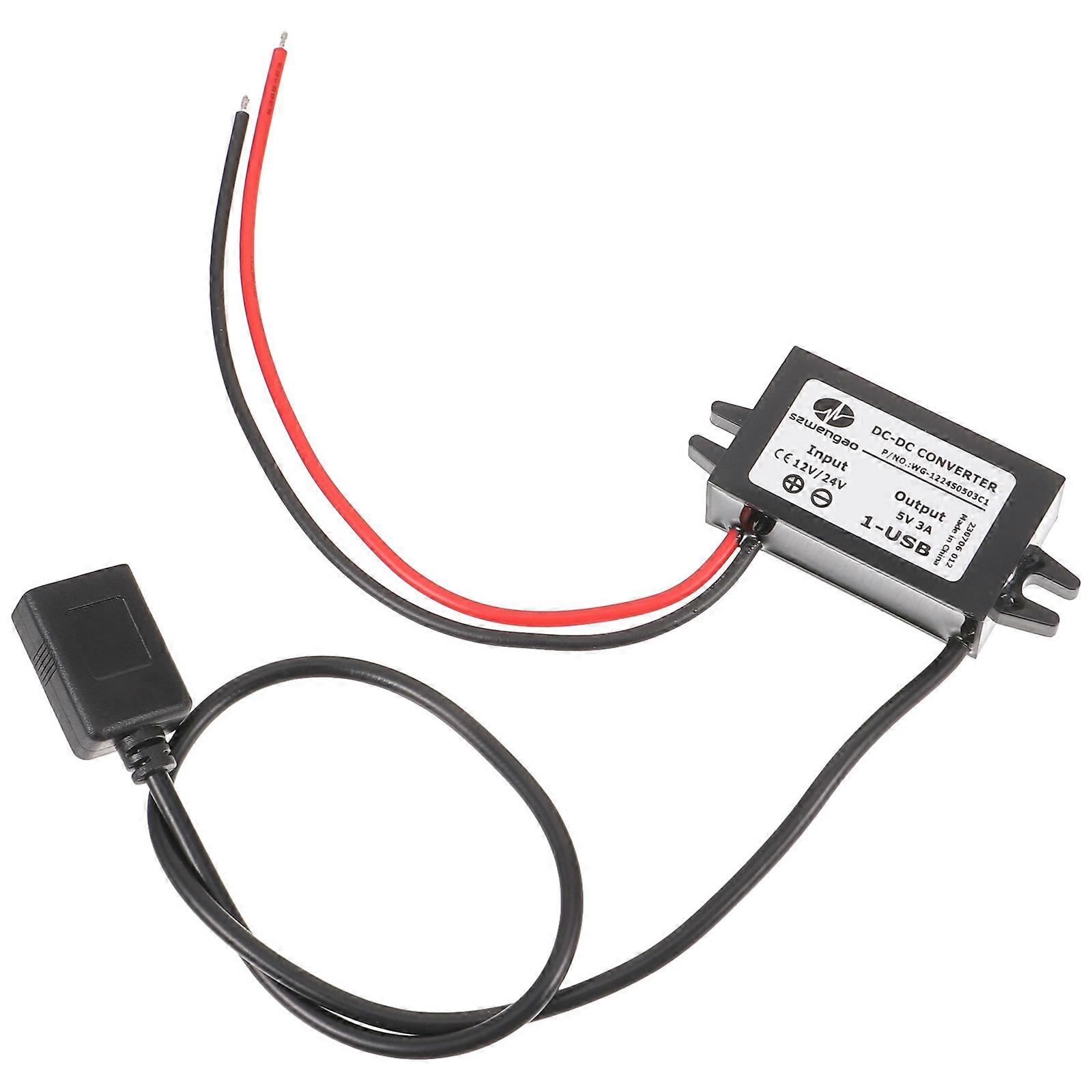 Power Supply Regulator Module 4Pcs Buck Converter for Car USB Charging