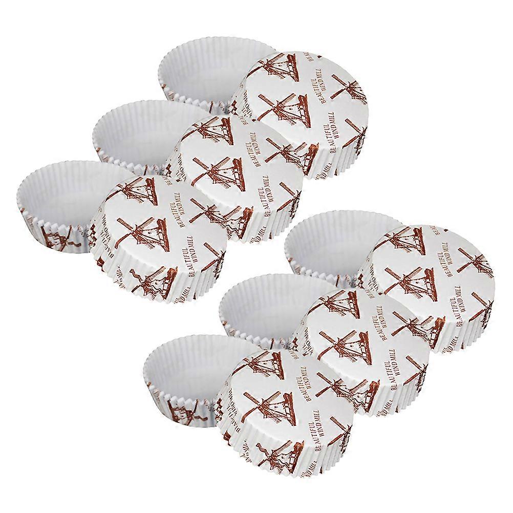 Baking Cupcake Paper Liners 1200 Pcs Ideal For Cupcakes Muffins Round Shape Grease-proof Paper Material