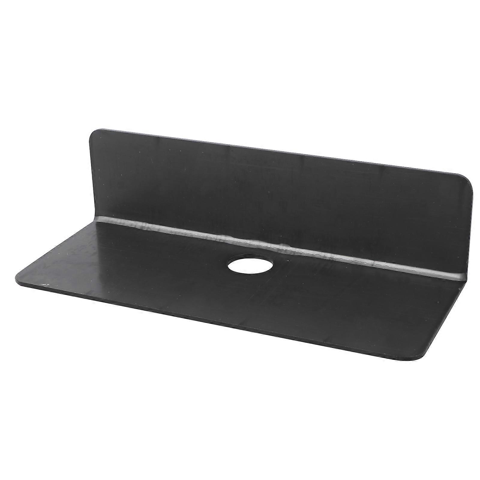 3Pcs Wall-Mounted Speaker Holder Acrylic Storage Rack for Household