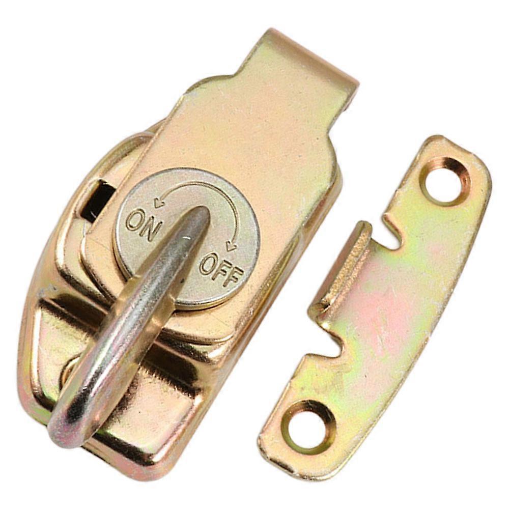Table Leaf Hardware Alloy Buckle for Extension Tables 3Sets Golden