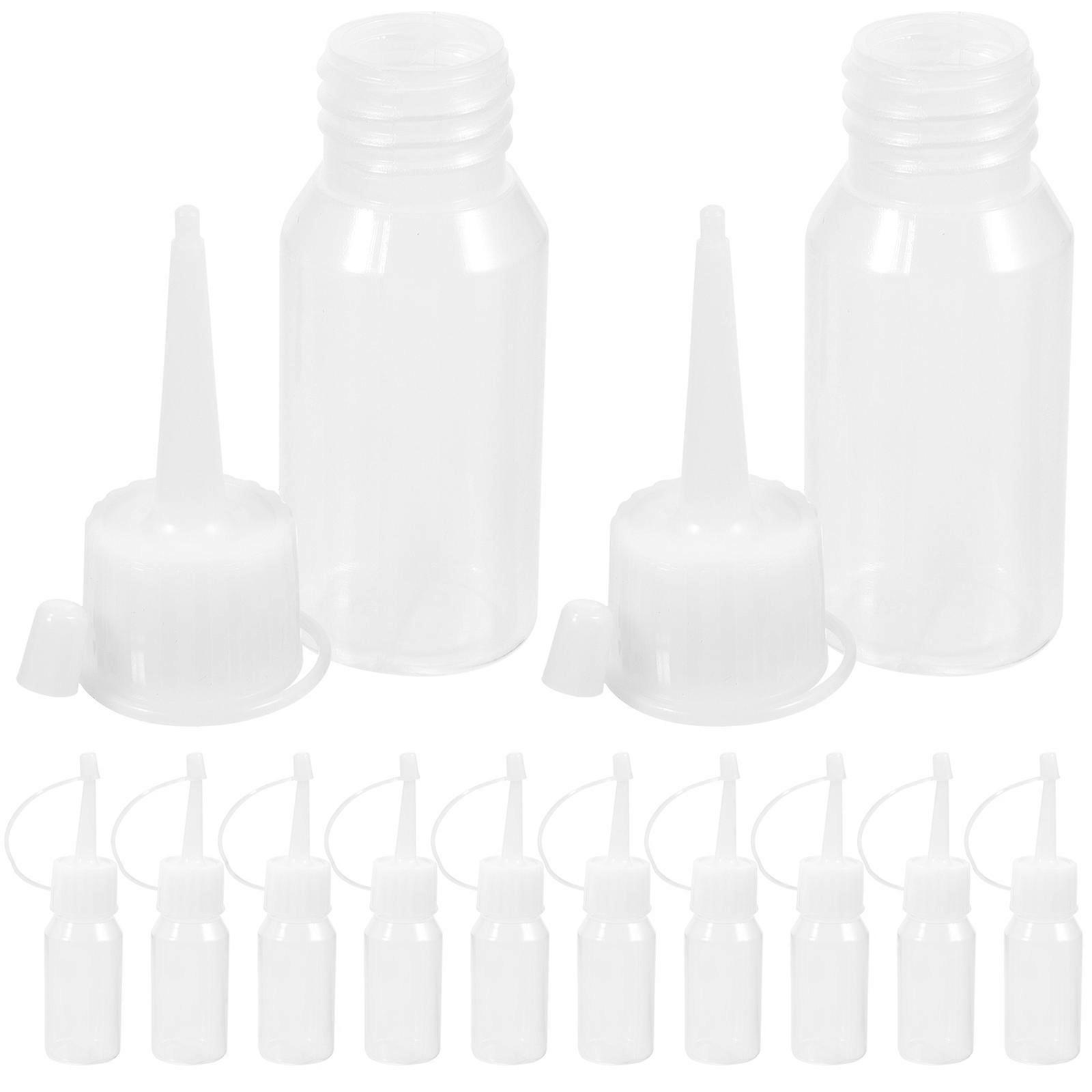 48Pcs Hair Coloring Bottles With Pointed Mouth 30ml Size For Beauty Care Designed For Pet Shops Effective Waste Reduction