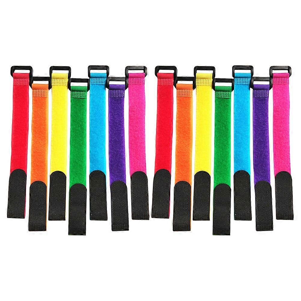 Multi-Function Fishing Rod Holder Durable Nylon Straps For Fishing Trips And Storage 20Pcs