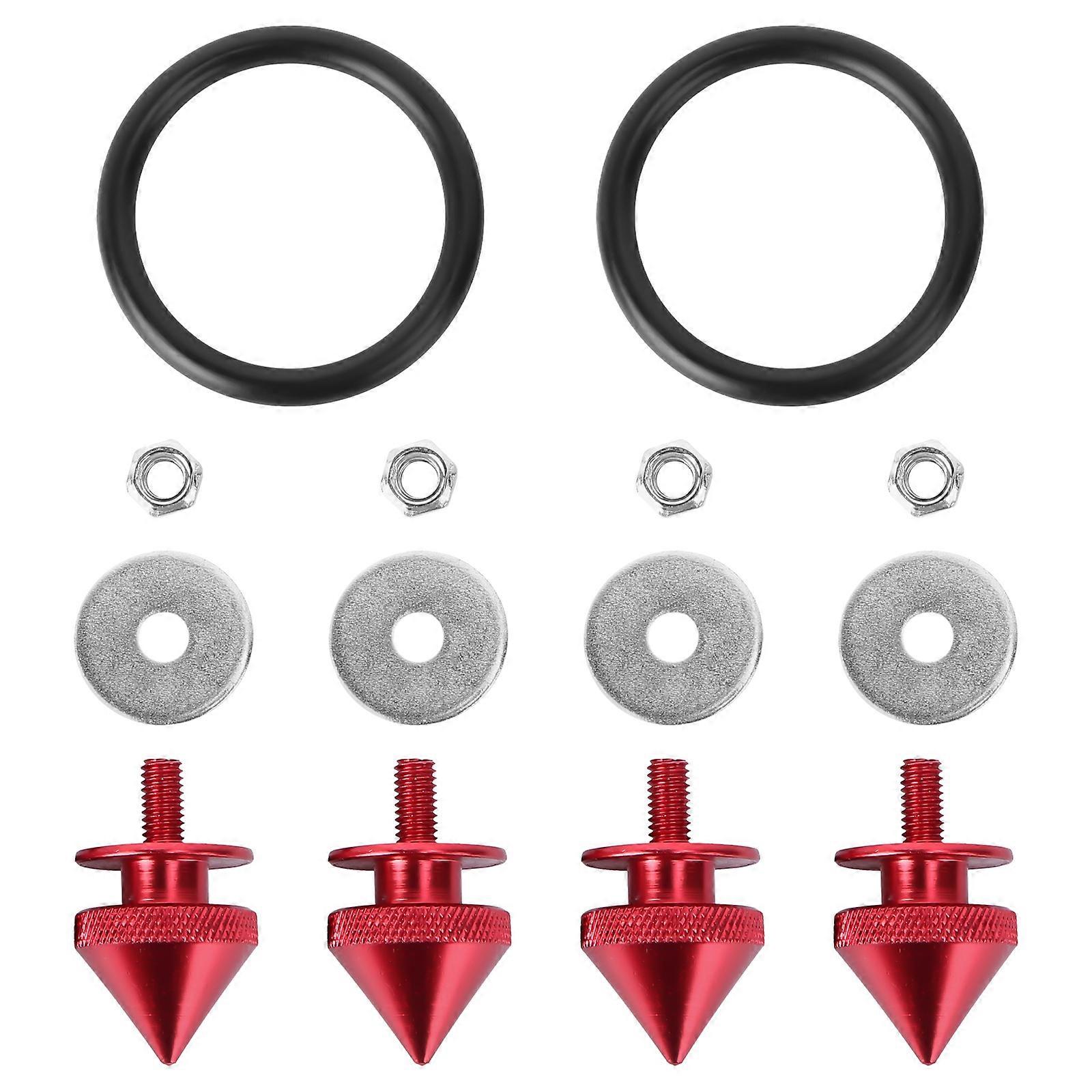 Car Vehicles Metal Fastener Fixed Button Kit 3Sets for Bumper Reinforcement