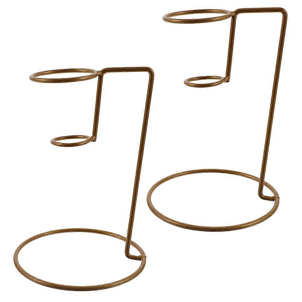 Ice Cream Stand 10 Pcs Metal Holder Suitable For Ice Cream Shops With Simple Sturdy Design And Smooth Surface