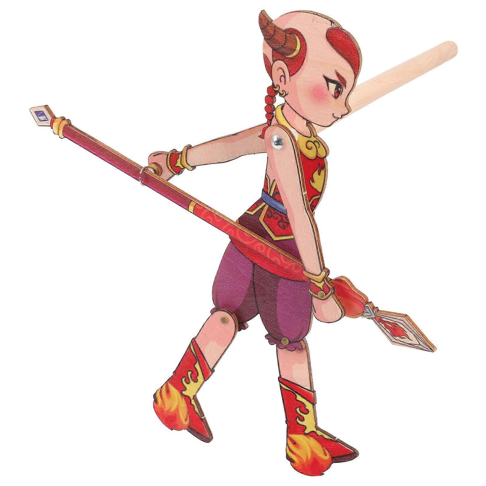 Handmade Xiaoxiyouji Model for DIY Shadow Toy