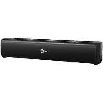 LENOVO LECOO DS107 Haut-parleur de barre de son USB avec basses améliorées et prise jack 3,5 mm