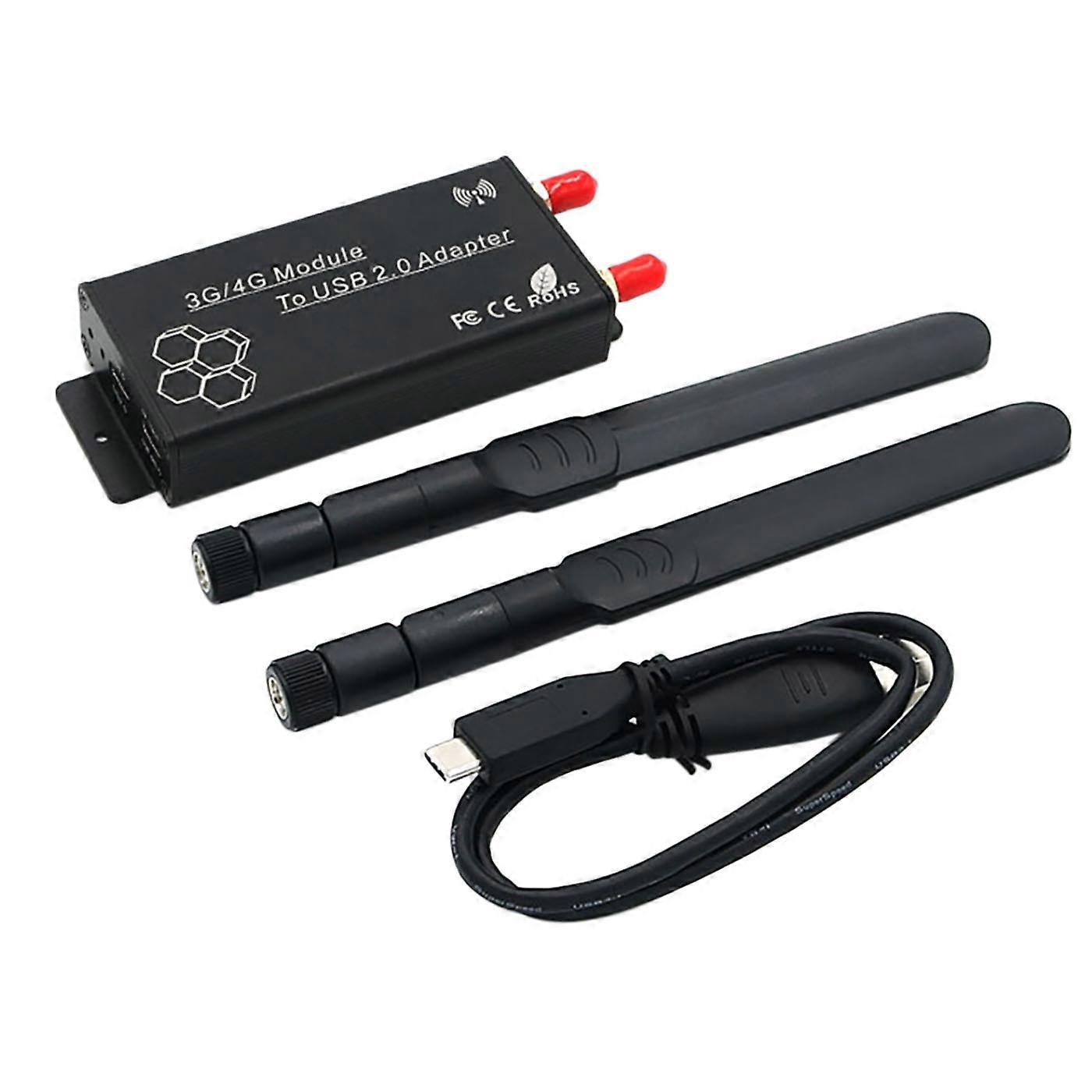 Mini PCI-E to USB 2.0(TYPE C) Adapter with SIM Card Slot for WWAN/LTE