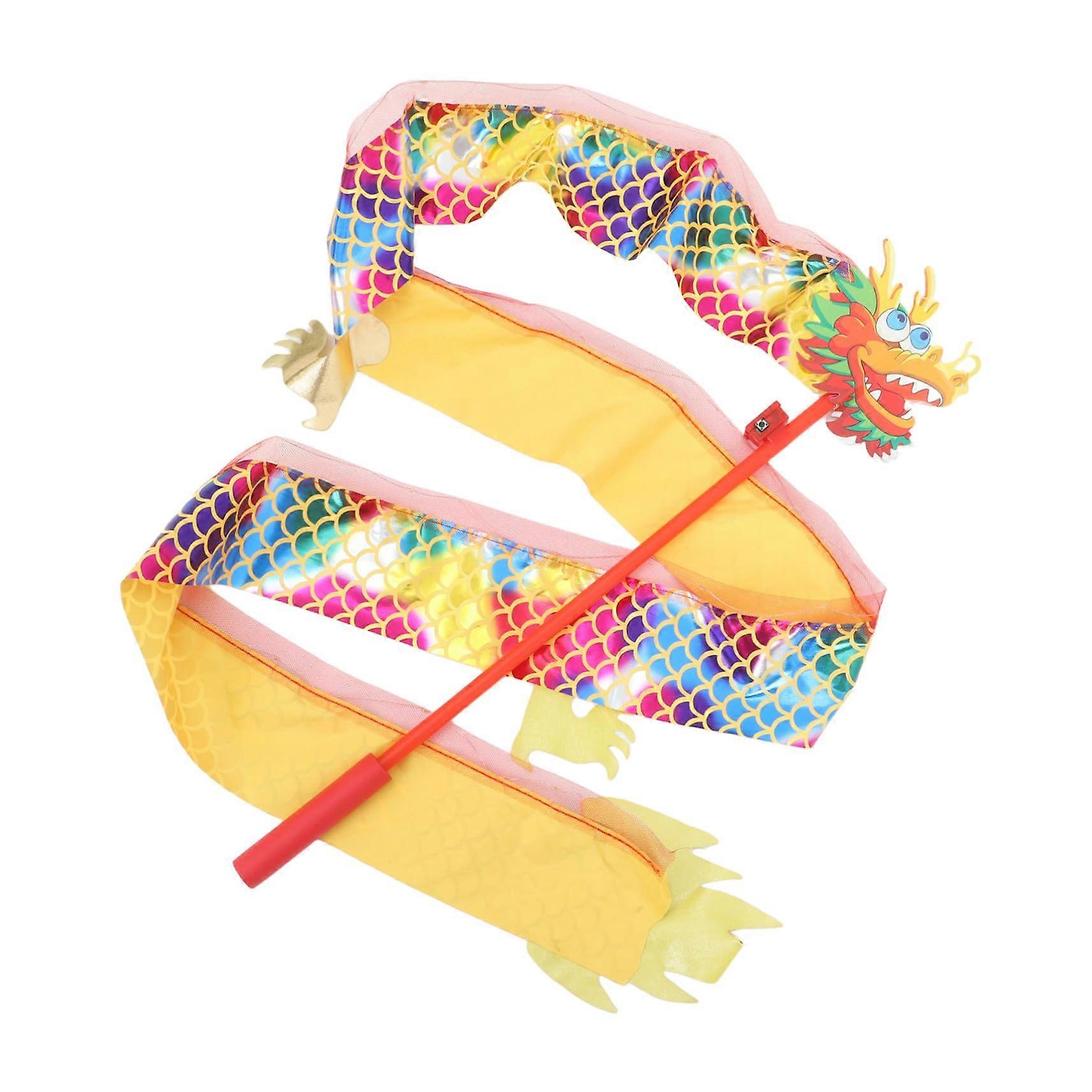 Colorful Rhythmic Gymnastics Ribbon, Lightweight Long Streamer Wand For Exercise Training, Chinese Dance Performance