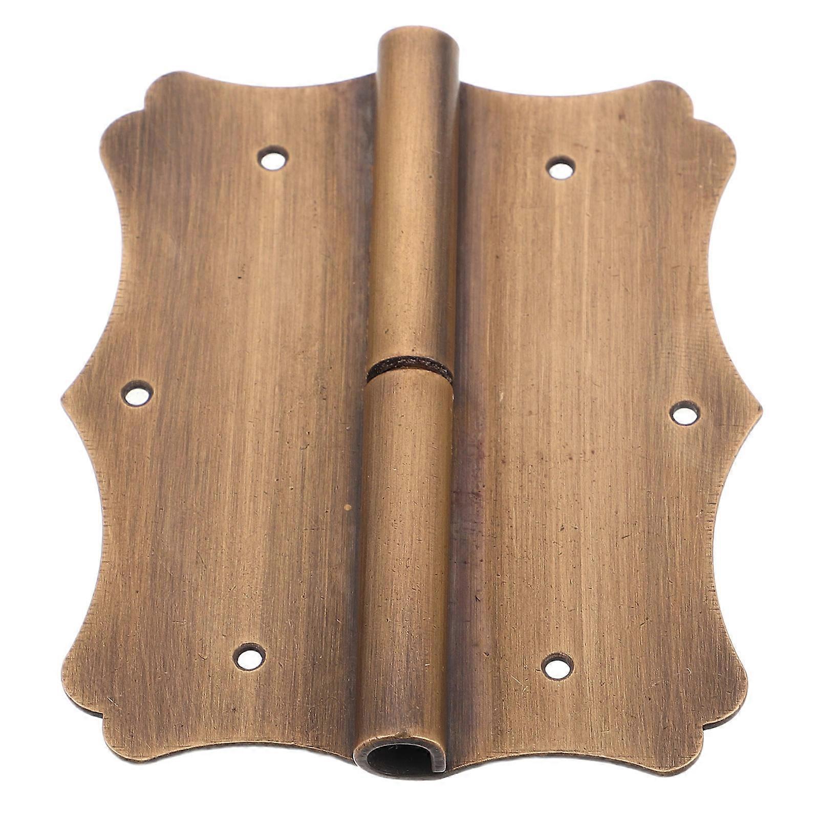 Vintage Copper Cabinet Hinges for Door and Window Use 2Pcs Silver Finish