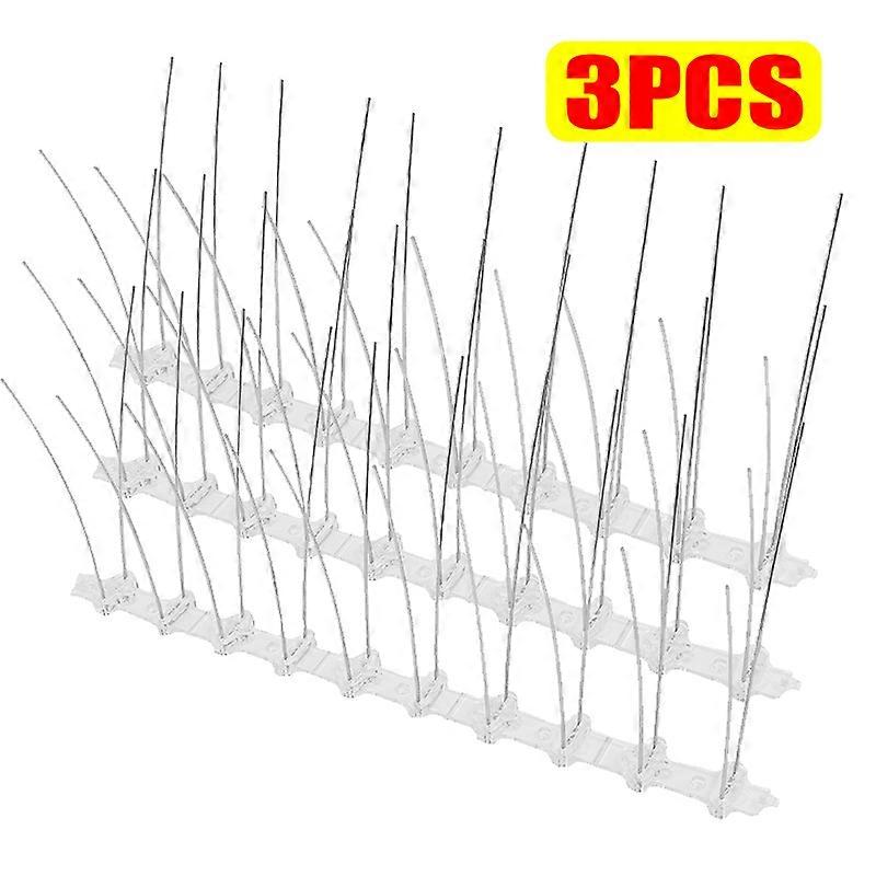 10/1PCS Stainless Steel Pigeon Spike Bird Repeller Squirrel Cat Deterrent Nail Tools for Roof Railing Window Eave Balcony Fence