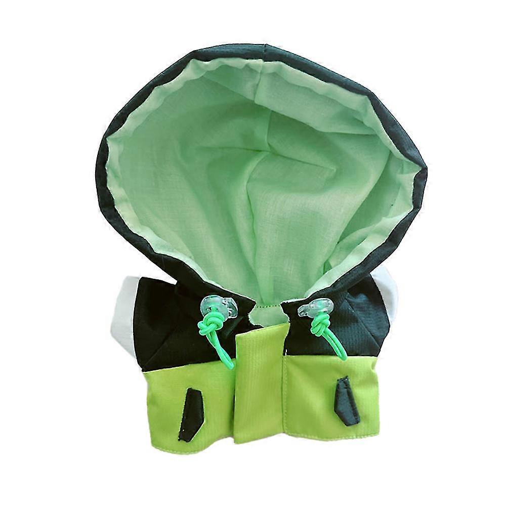 20cm Plush Doll Clothes Color Blocking Punching Jacket Coat 25-26s