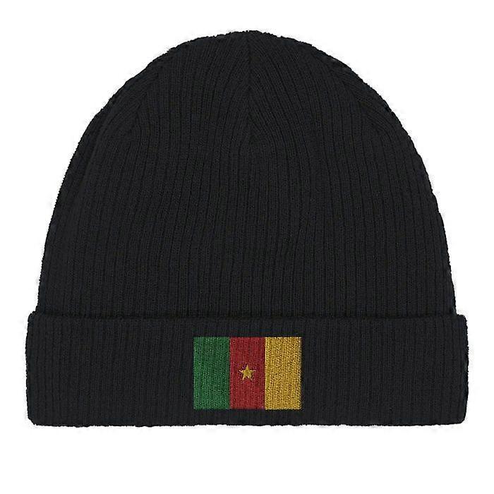 Cameroon Flag Cap in Black
