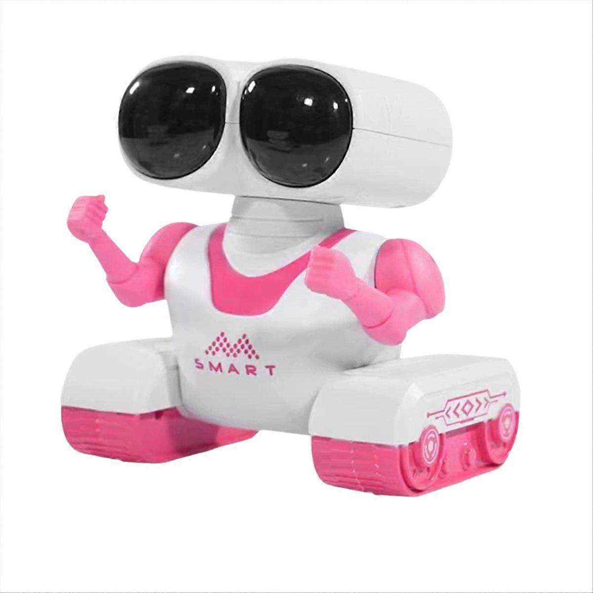 Children'S Remote Control Robot Toy Rechargeable Long Endurance Pink
