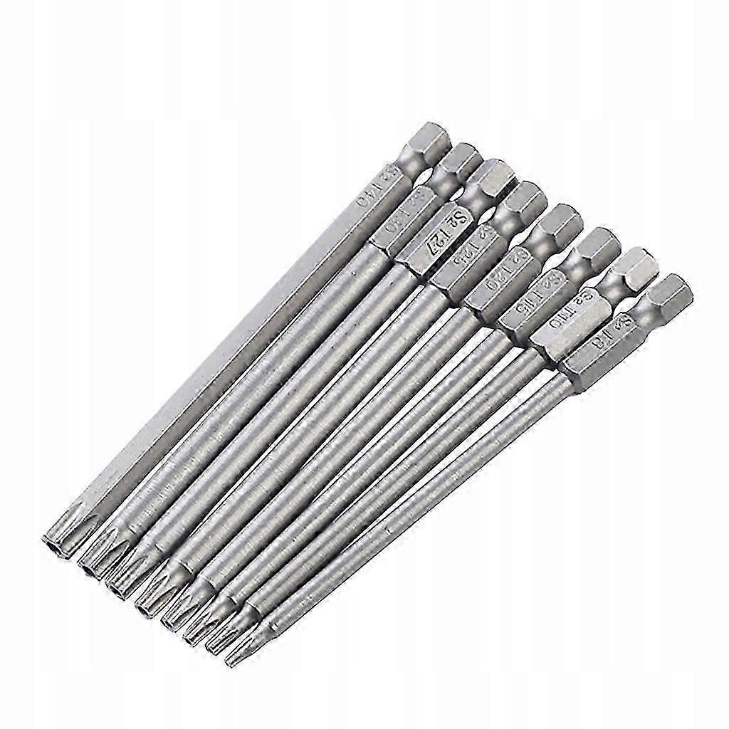 6pcs /set 100mm Head Screwdriver Bits 1/ Shank