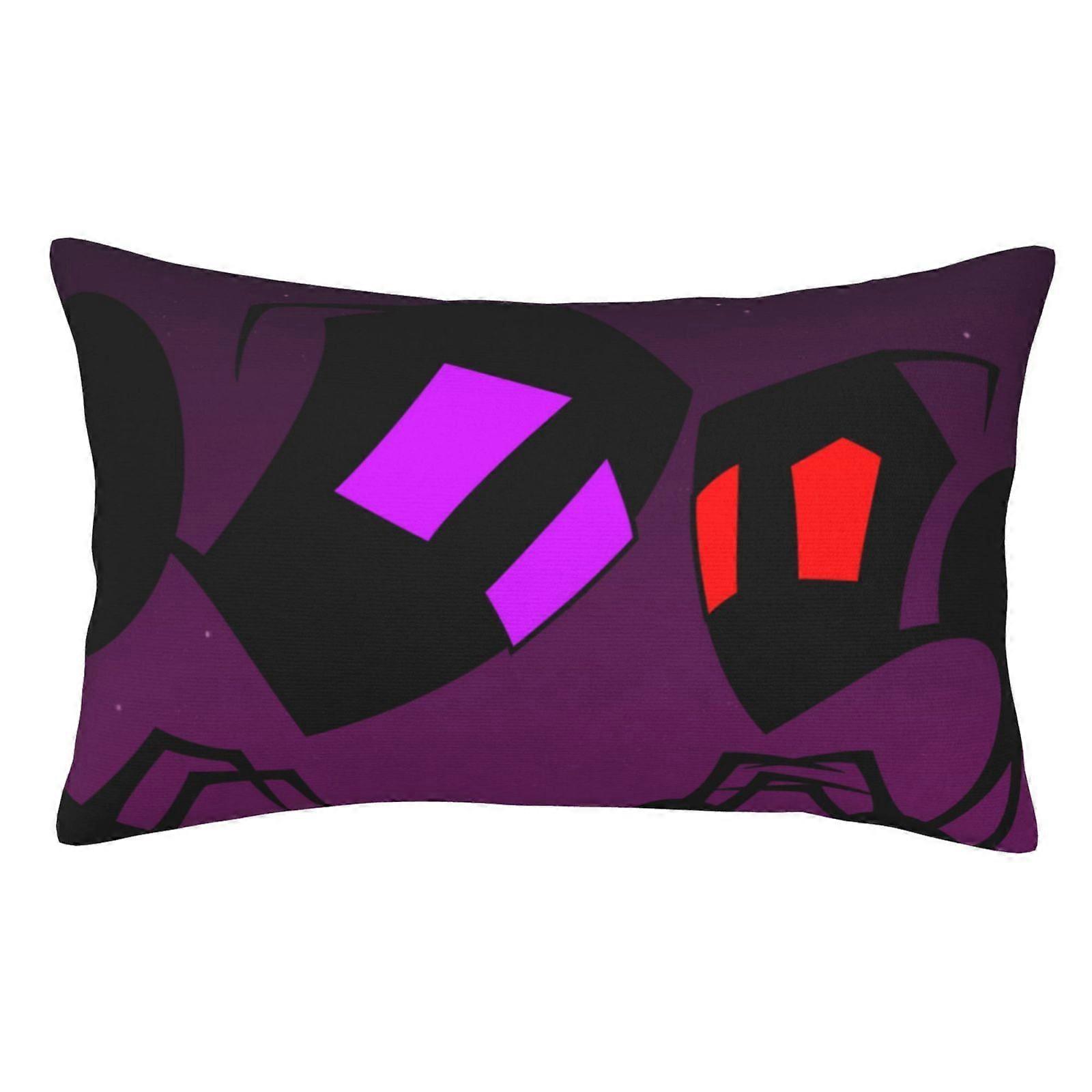 t463 Invader Zim Pudebetræk Pudebetræk Med Skjult Lynlås Pudebetræk Indretning Til Seng Sovesal Sofa Sofa Bil cBZT463