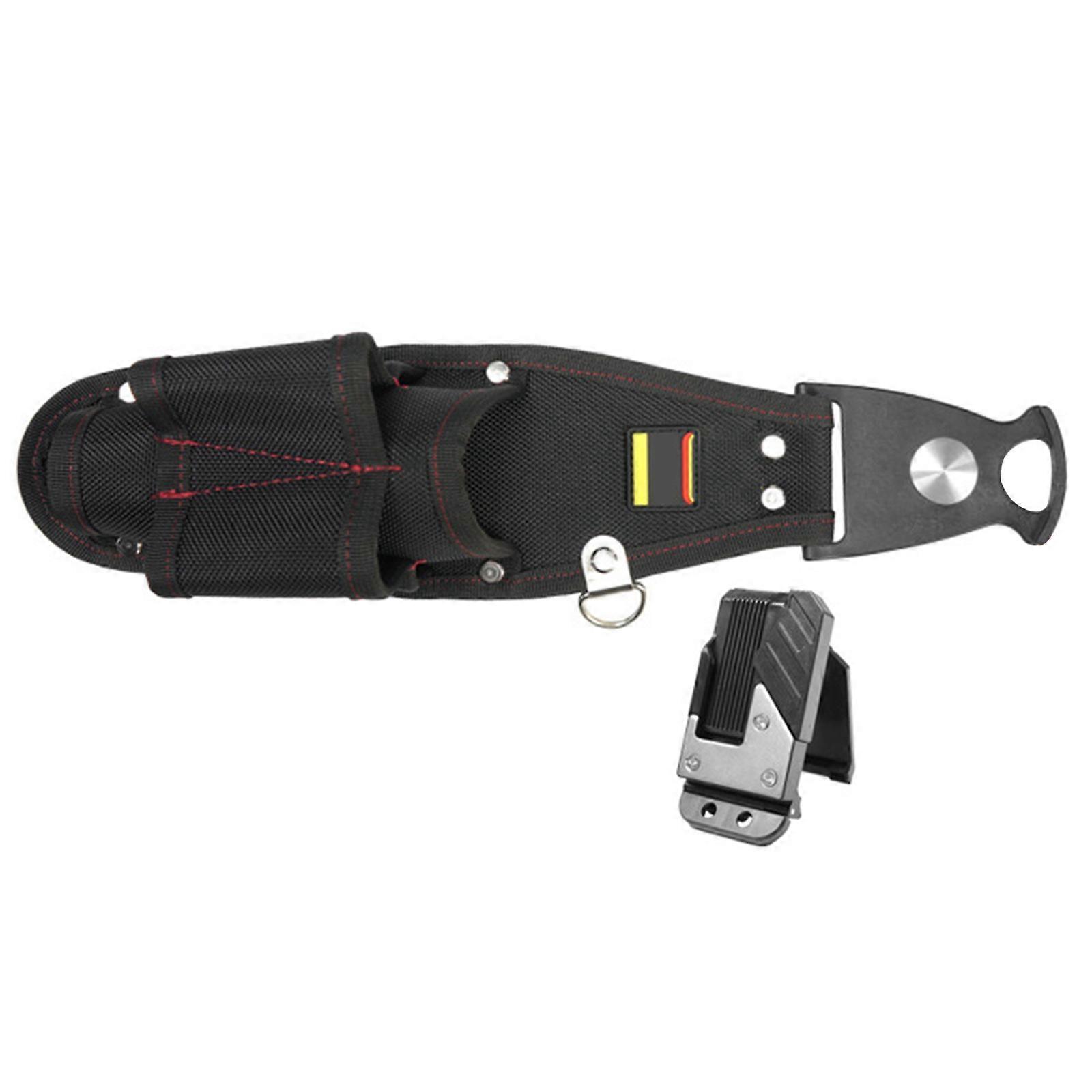 Waterproof Electrician Waist Tool Bag Compact Storage For Power Screwdriver Maintenance Kits Easy Access Design Multicolor