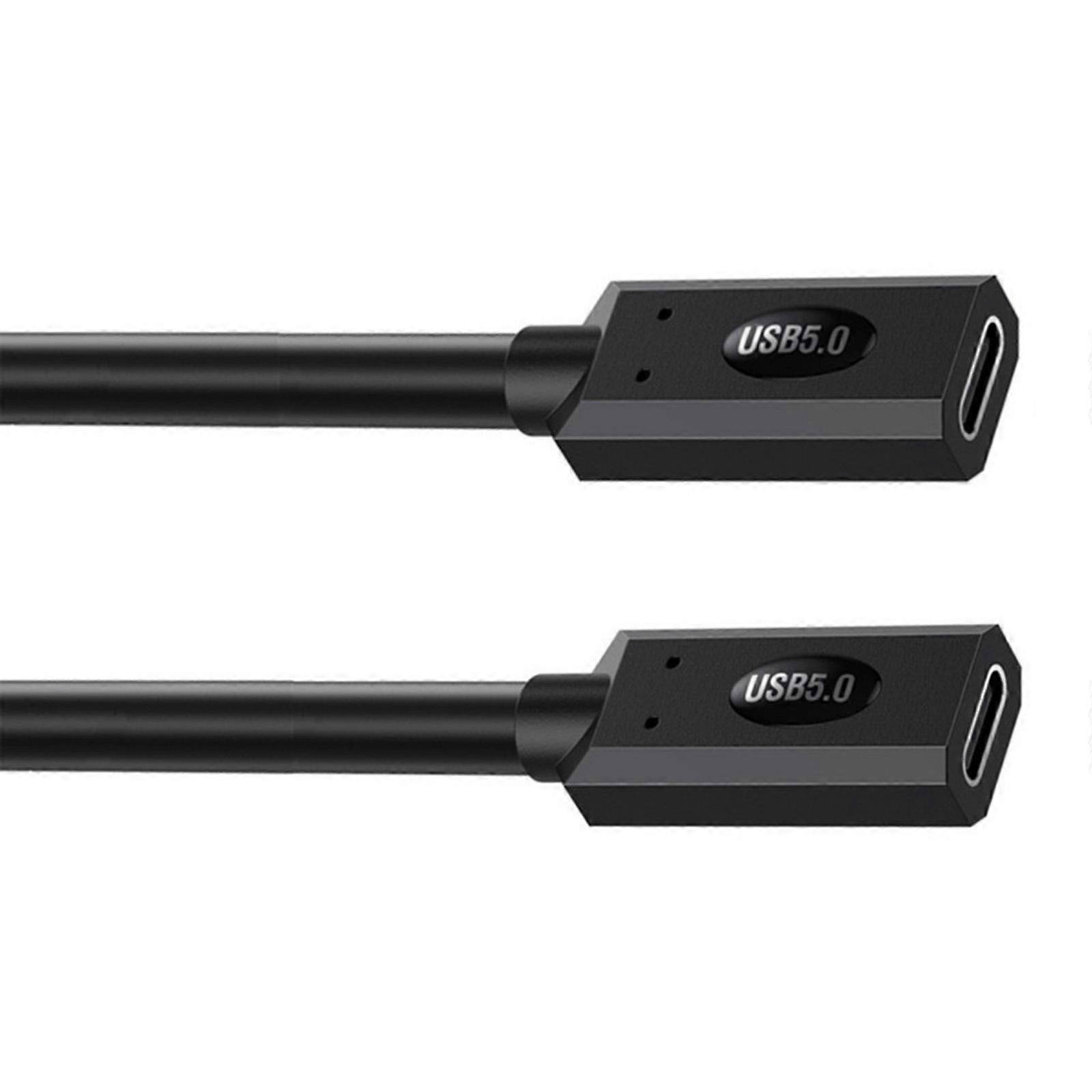 USB C Cable 80Gbps Speed 240W Charging Double 8K Monitor Support Universal Connection for Laptop Monitor Devices Multicolor