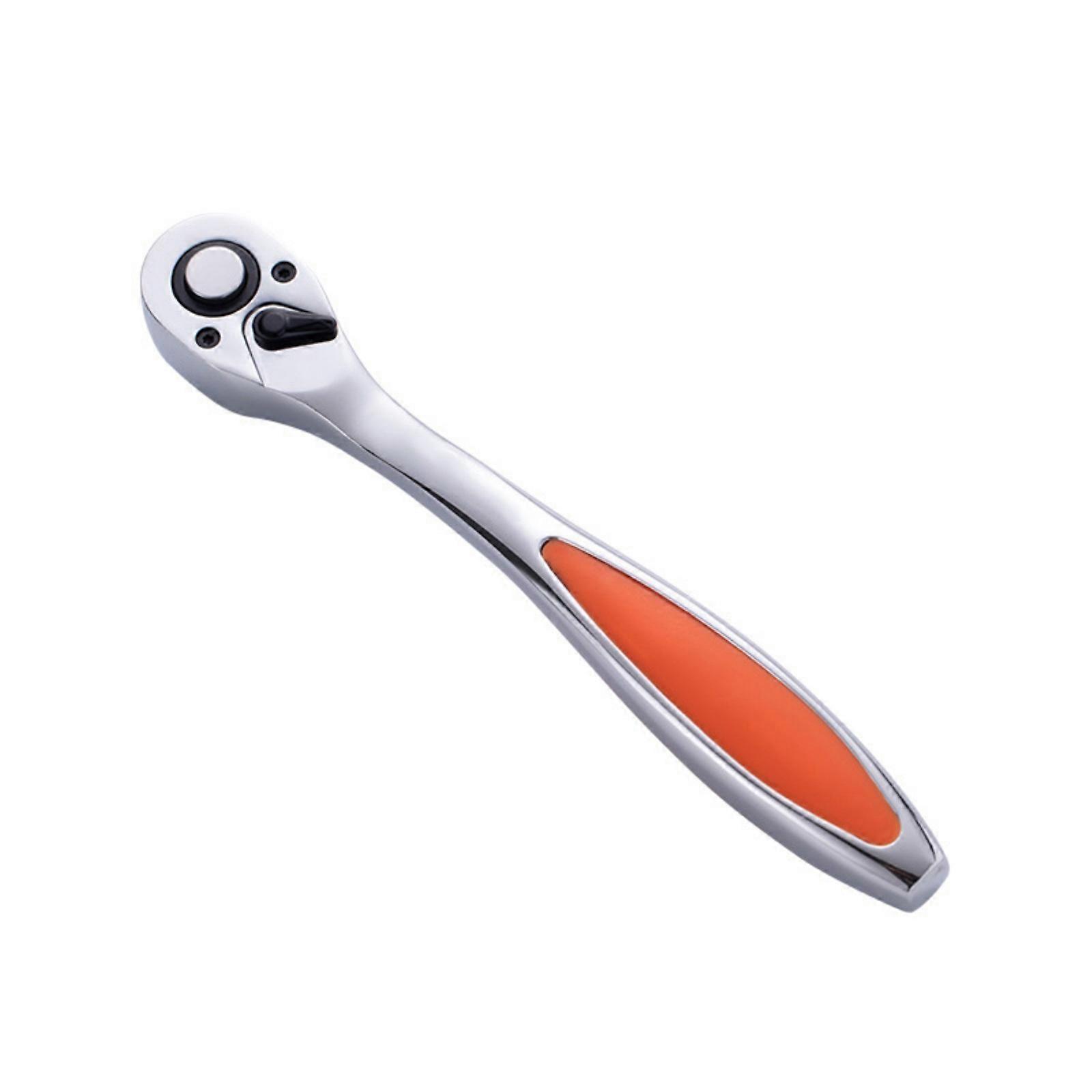 Quick Release Reversible Ratchet 3/8" Drive Ratchet Wrench, 72-Tooth Reversible Square Drive Socket Wrench Multicolor