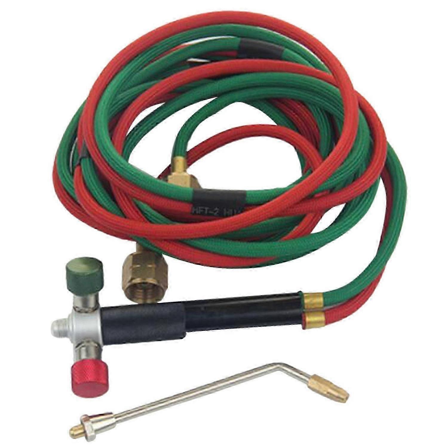 Oxygen acetylene torch kit compatible with mini welding projects