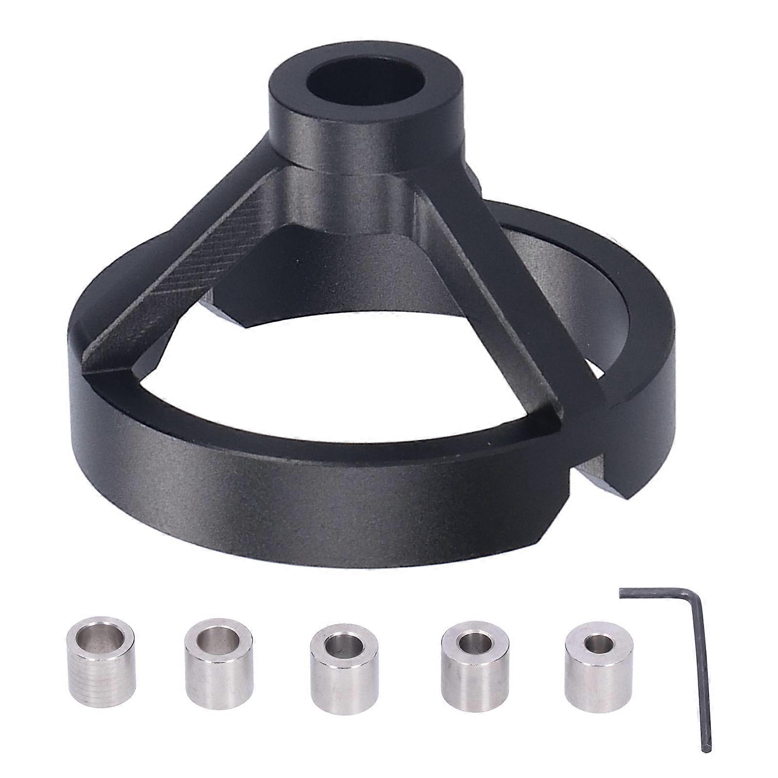 Precision doweling jig for woodworking - Hole puncher fixture for DIY projects with positioning guide