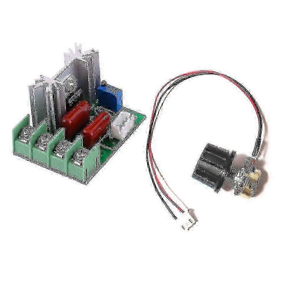 Ac 220v 2000w High Power Scr Voltage Regulator Dimming Dimmers Motor Speed Controller Governor Module W/ Potentiometer XXF