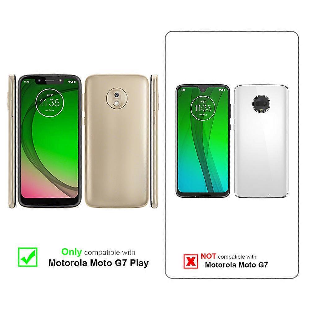Θήκη Motorola MOTO G7 PLAY - Προστατευτική θήκη με λειτουργία βάσης και υποδοχή κάρτας