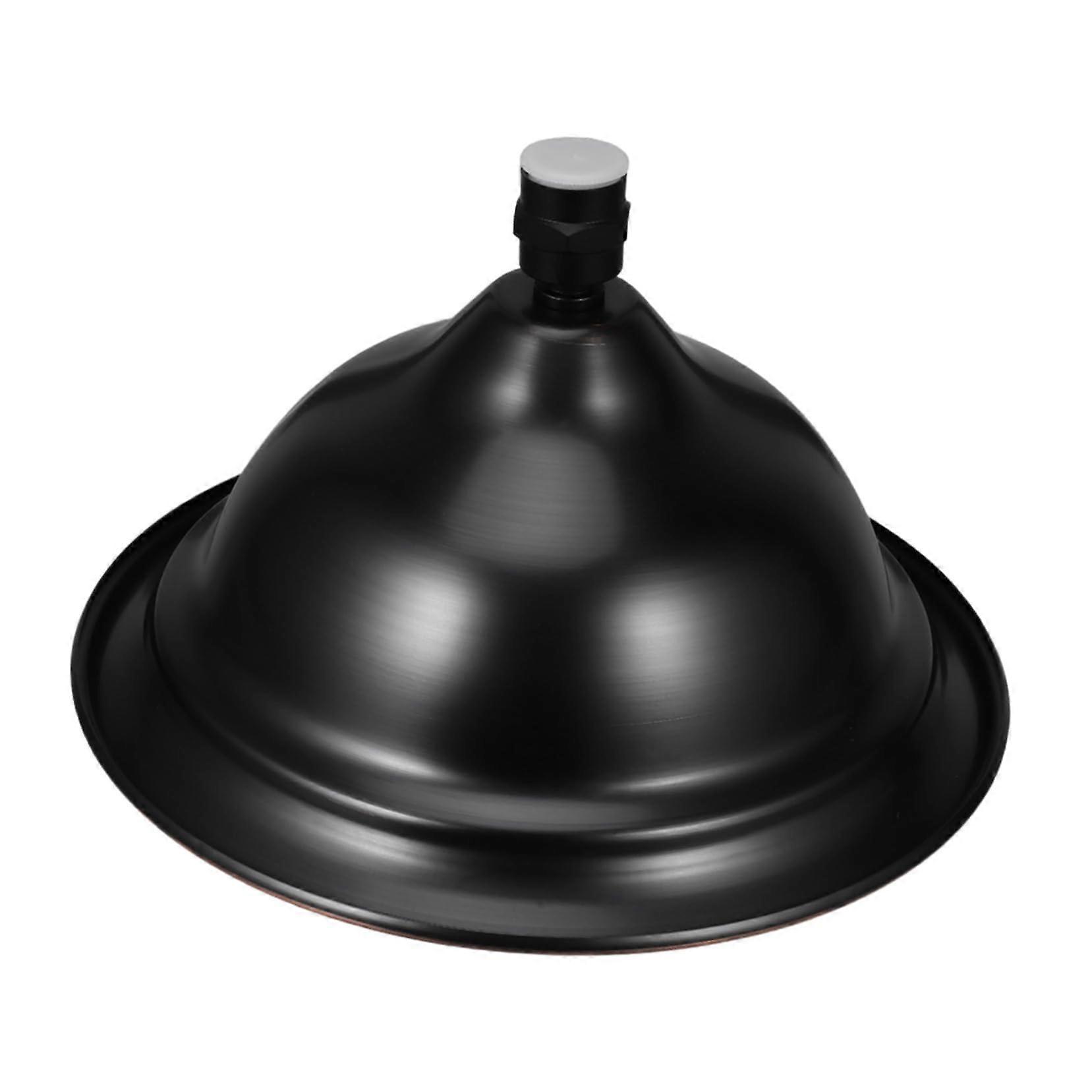 Copper Showerhead for Expansive Coverage, Even Water Distribution, Bathroom Replacement, 4-Inch Size