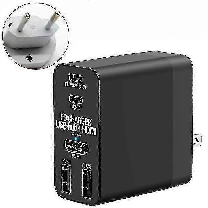 Charger Docking Station HDMI-compatible Adapter for Type-C USB Screen TV Monitor