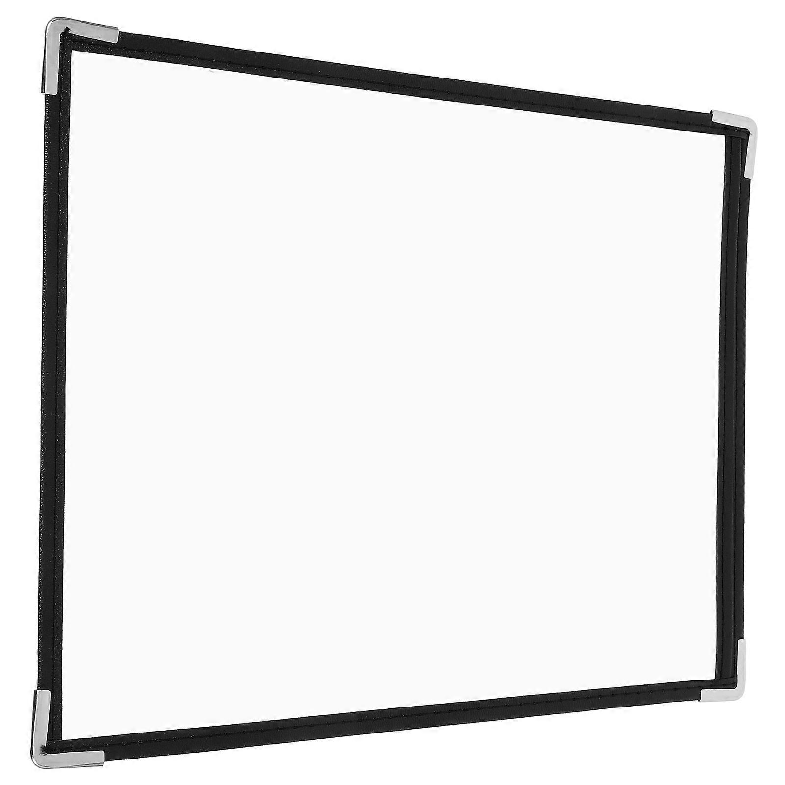 PVC Menu Cover Clear Menu Holder for Restaurant Use 2-Side Easy to Replace