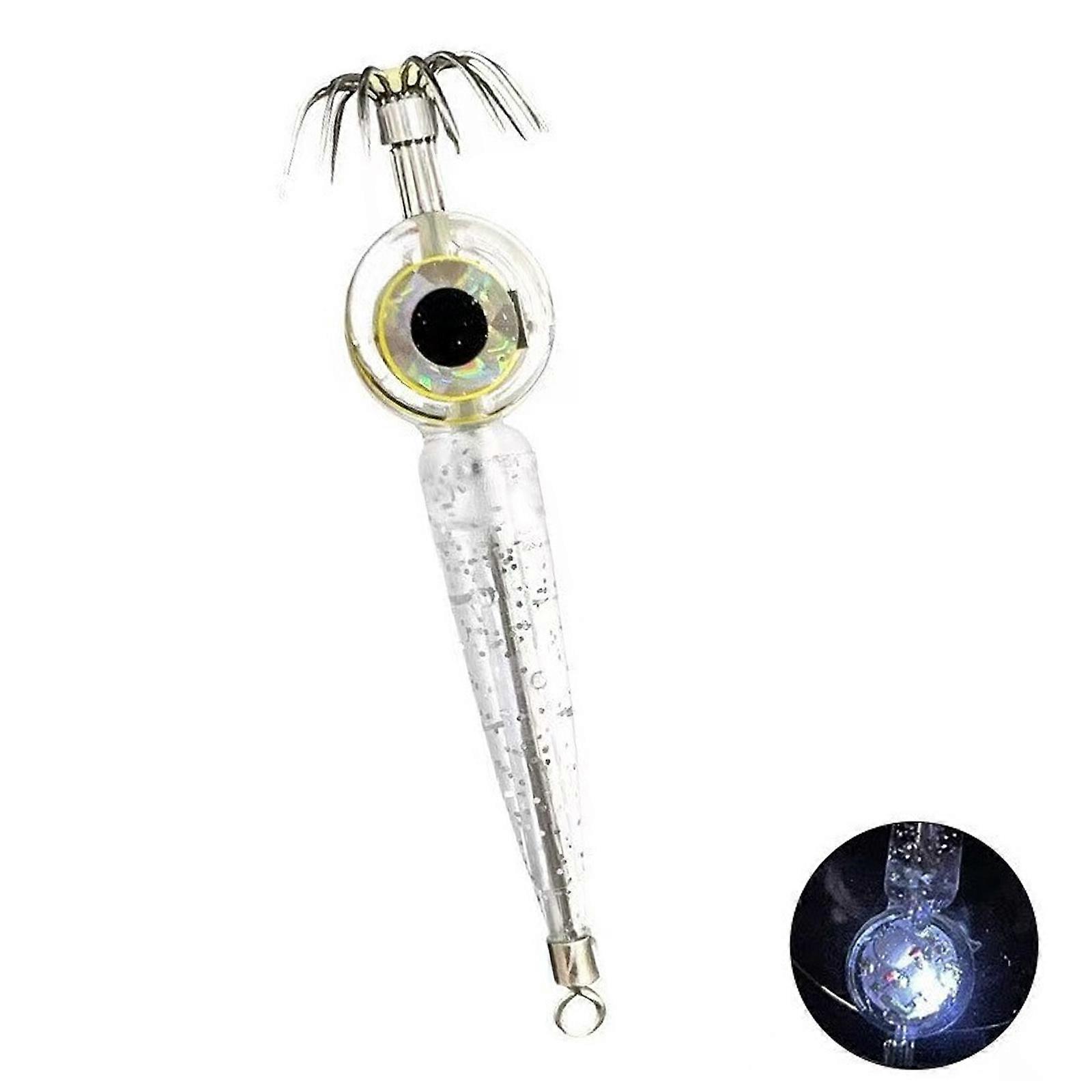 Compacts LED Fishing Light Double Purpose Fish Attractor and Marine Warning Signals for Marine Applications Multicolor