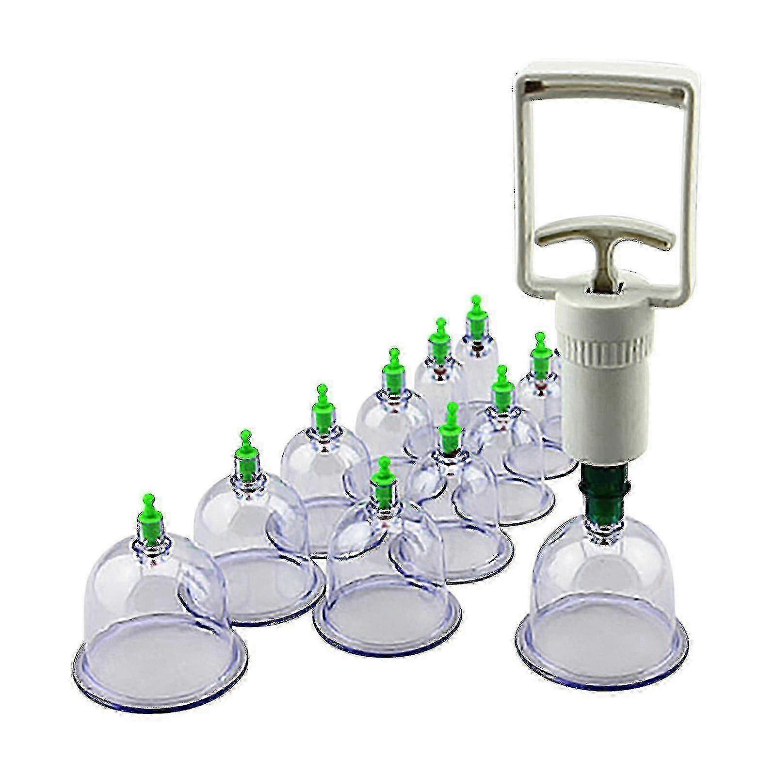 Cupping Set Professionele Chinese Acupoint Cupping Massage Set 12 Cups