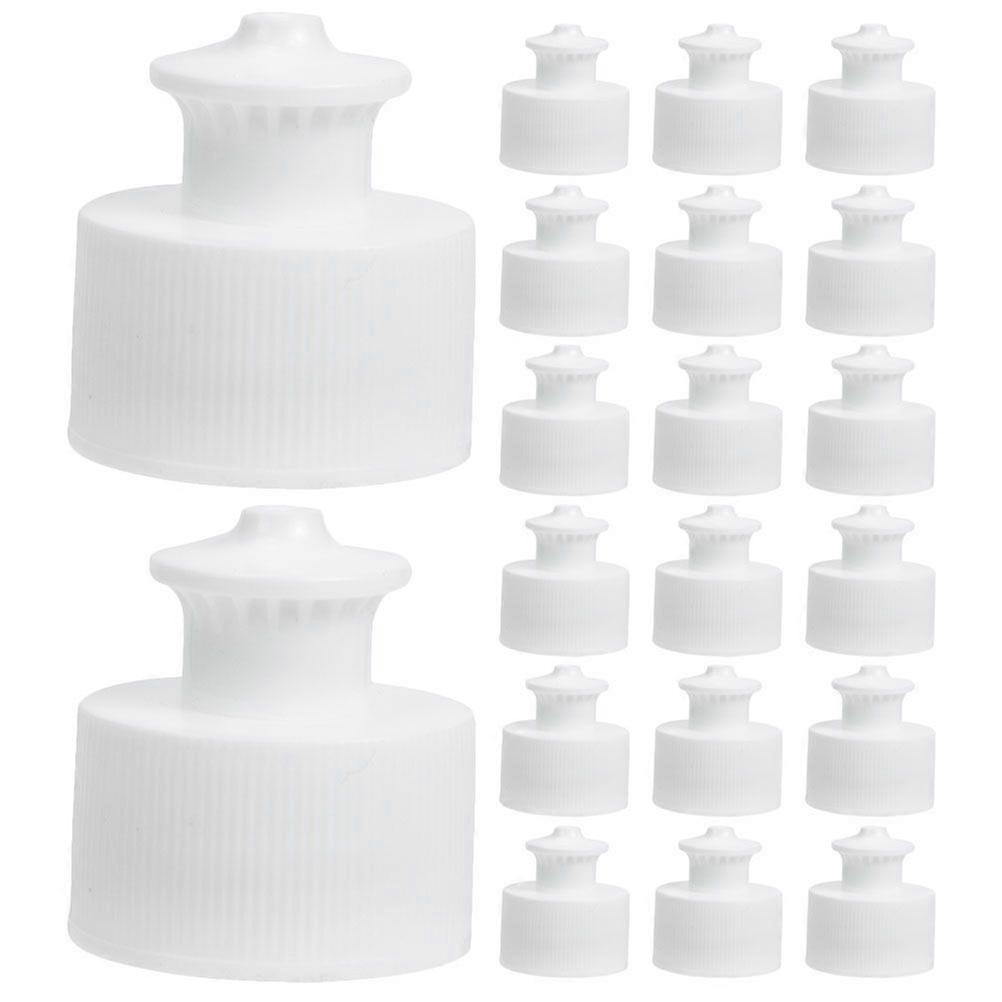 25pcs Replaceable Bottle Caps Push Pull Replacement Bottle Caps Reusable Bottle Lid