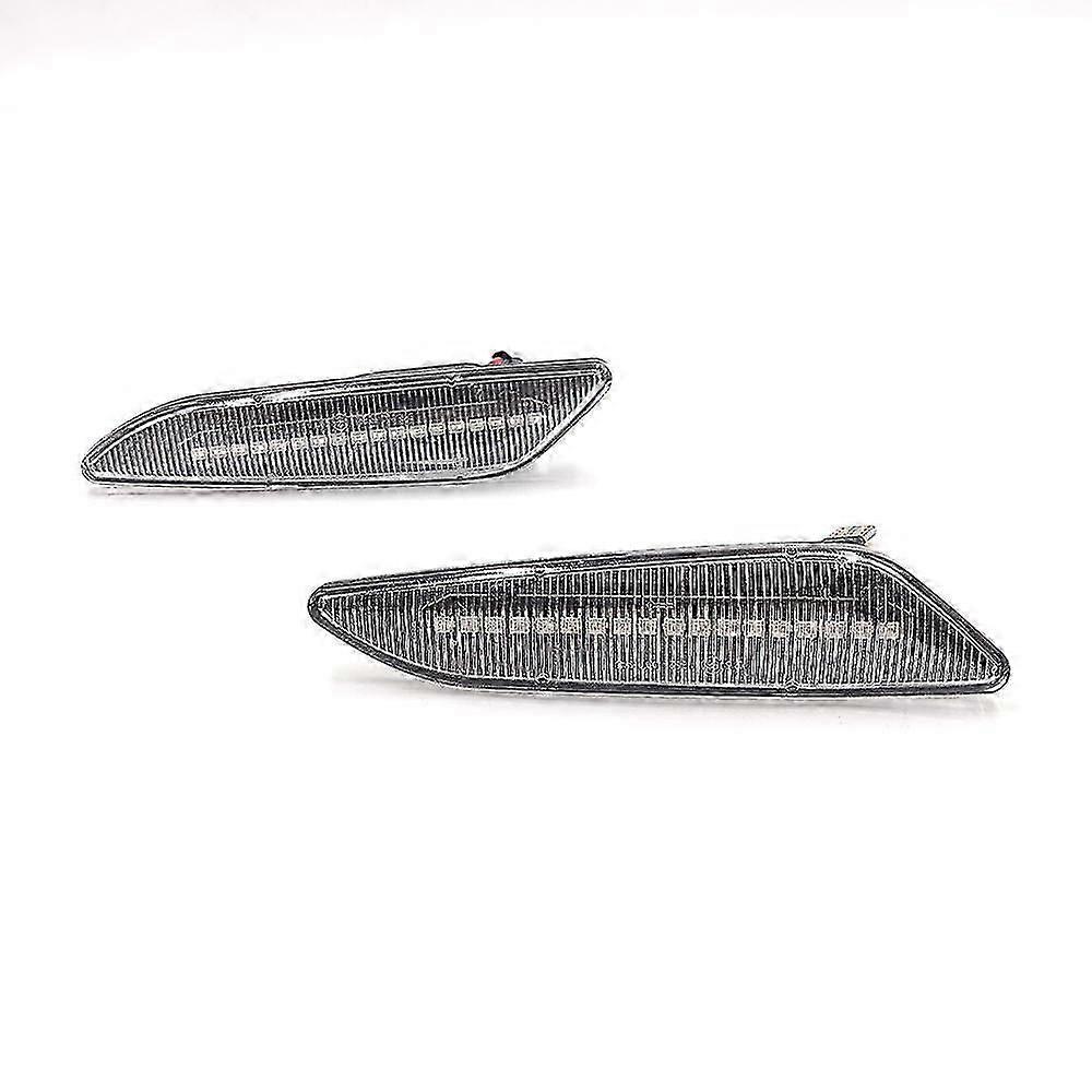 2Pcs LED Dynamic Side Marker Light Arrow Turn Signal Blinker Lamps For Alfa Romeo 156 147 For Fiat Tipo Lancia Delta 3 Ypsilon