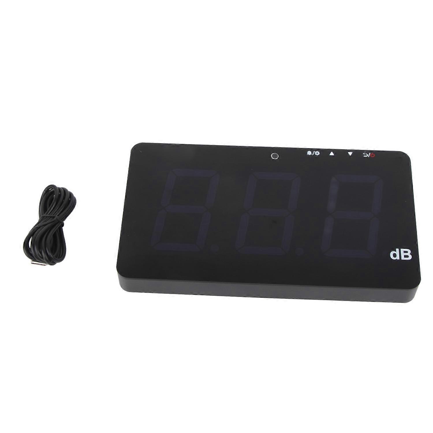 SW‑525A Wall Mounted LCD Display Digital Sound Level Meter USB 30‑130dB