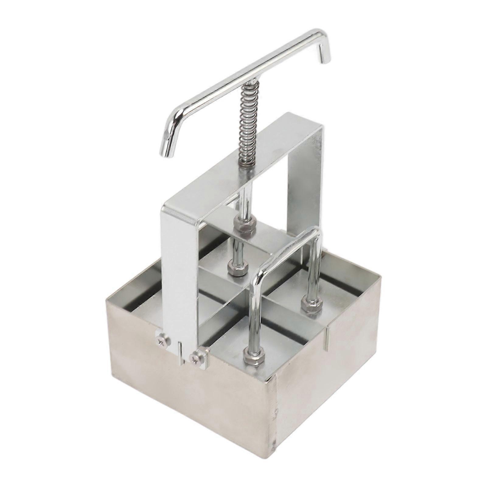 2 pouces Soil Block Maker Manuel Soil Blocker Seed Block Maker avec poignée pour semis Outils de jardin