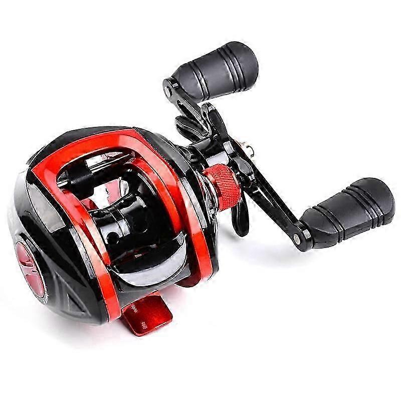Moulinet de pêche Baitcasting, ratio 7.2:1, frein max. 8 kg, utilisation eau douce et eau salée, 18 roulements