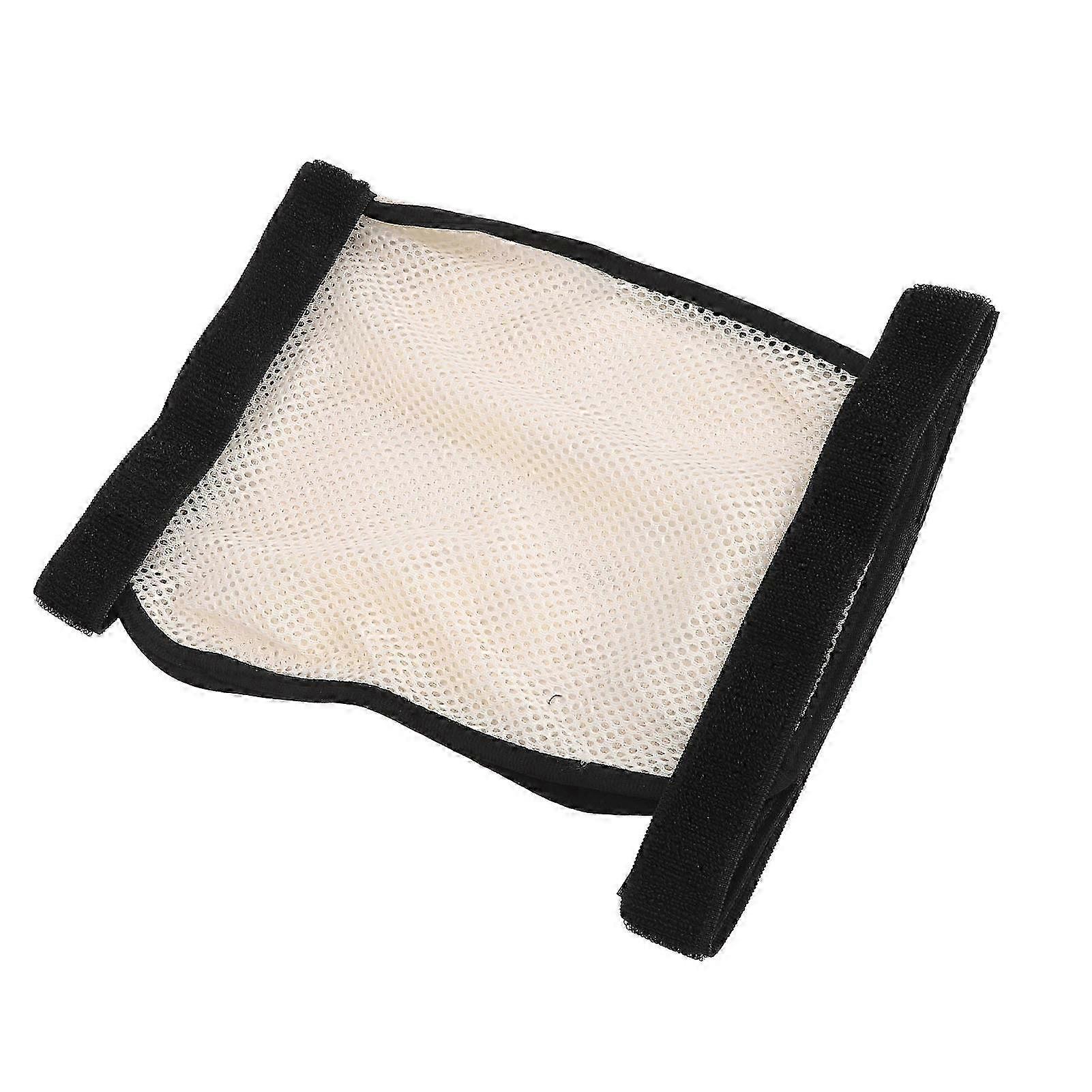 Benposeholder til kateter med elastisk strop og åndbart mesh