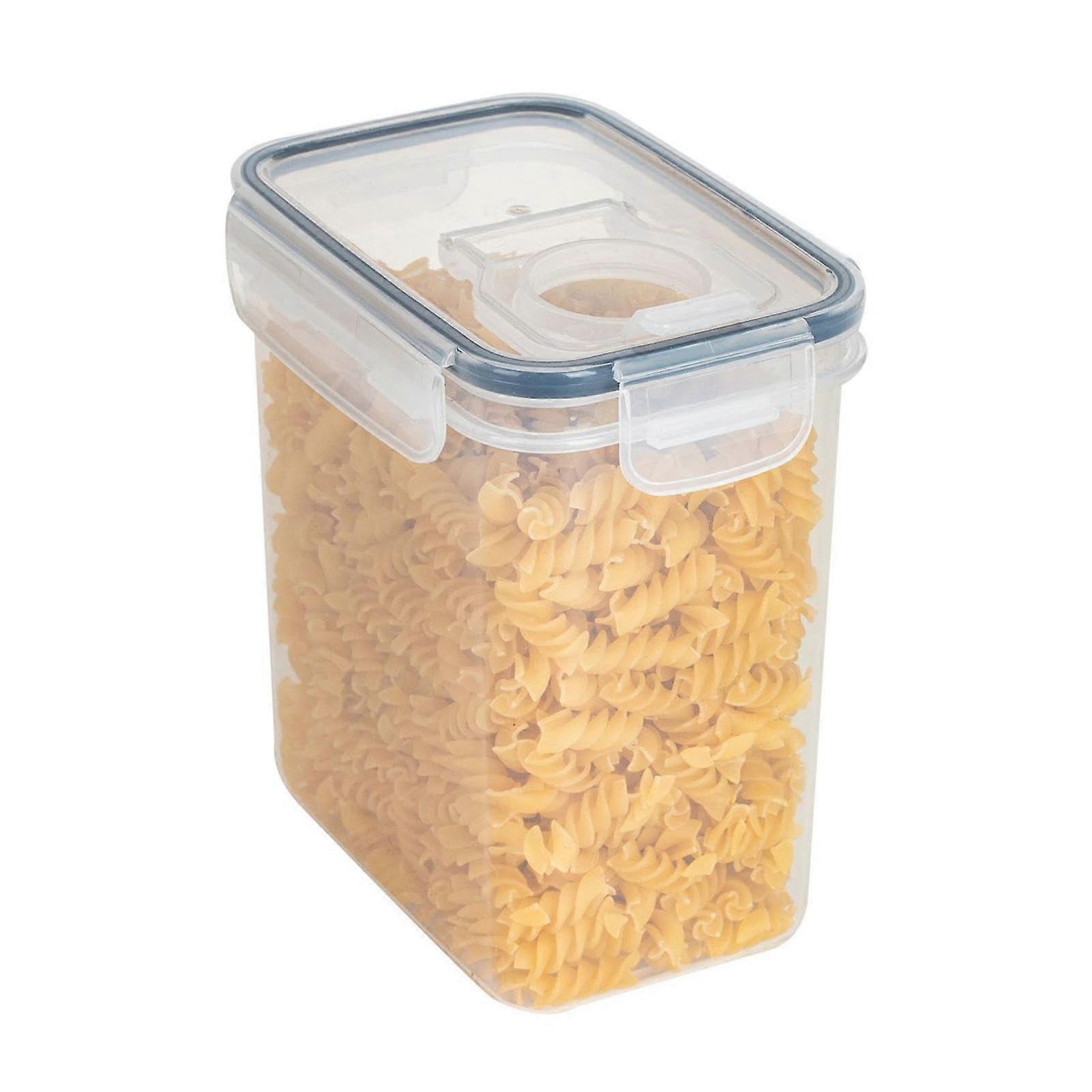 Cereal Storage Container Transparent Airtight Canister With Lid Model 505 For Sugar Grains Rice Nuts